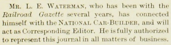 LEW appointment as NCB editor